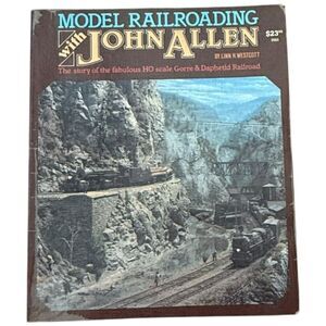 Model Railroading With John Allen Linn H. Wescott Vintage Paperback Book.